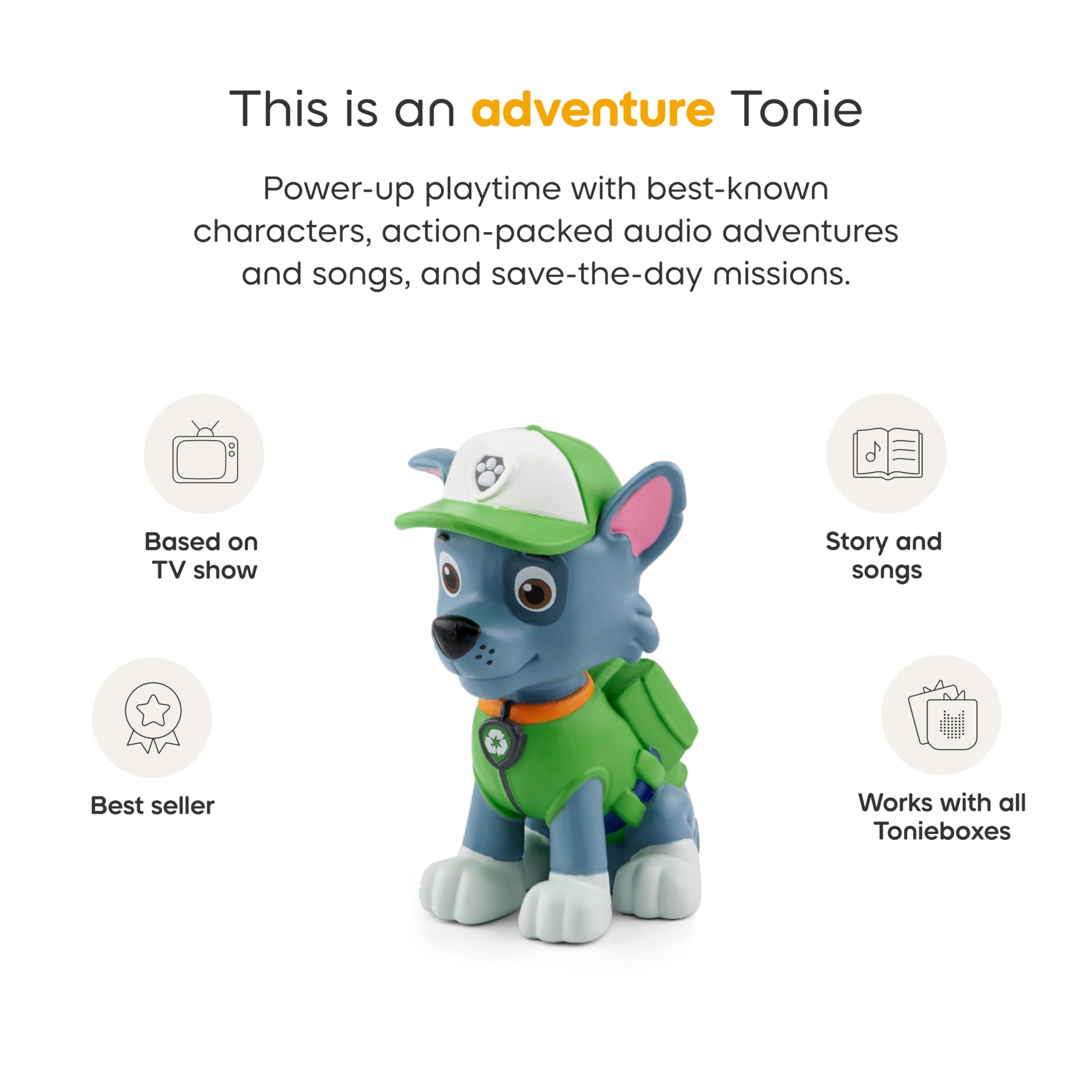 Tonies Audio Figurine Paw Patrol Rocky Play Figure