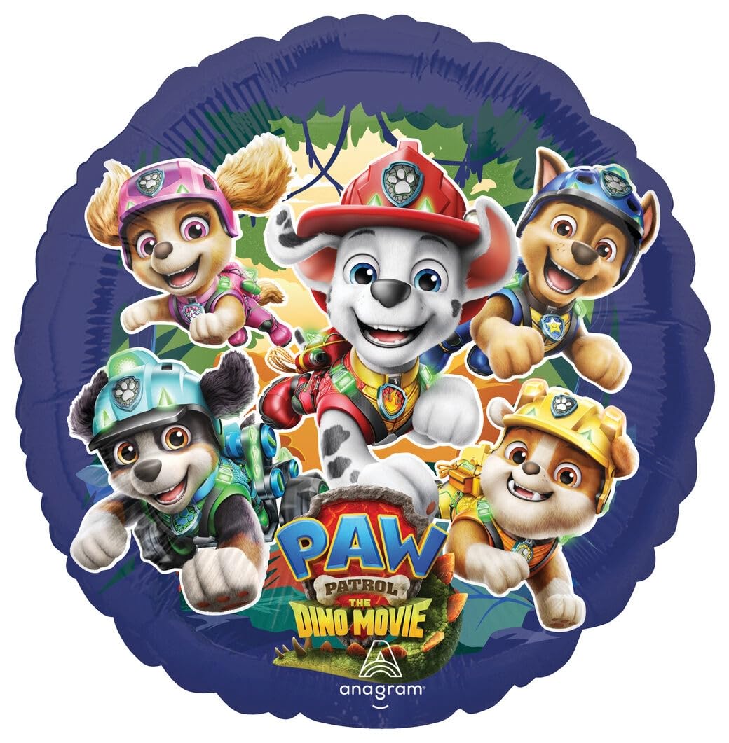 Balloon Set Paw Patrol Chase Dino Birthday Party Decorations 7pc