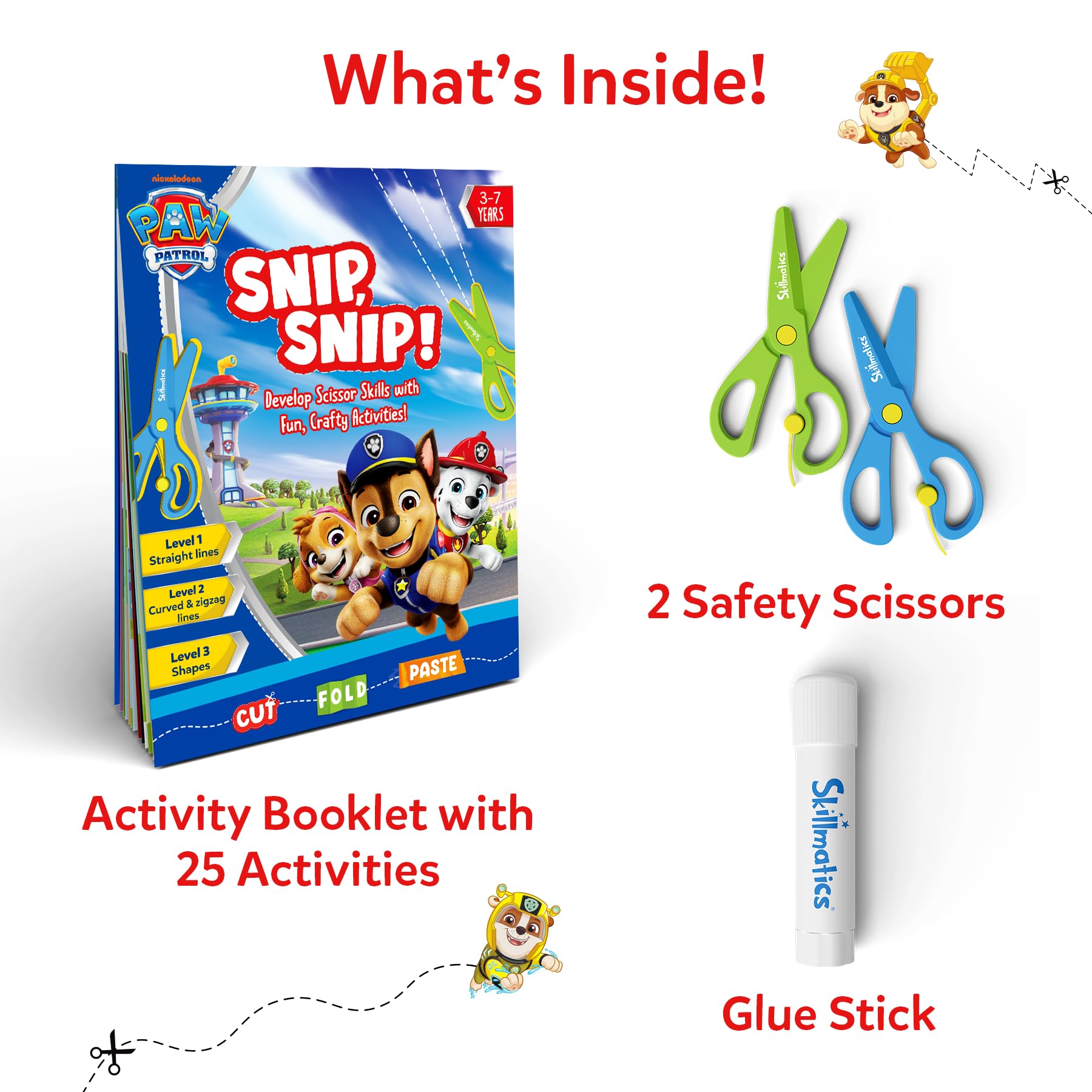 Scissor Skills Craft Kit Paw Patrol Snip Snip Activity Set