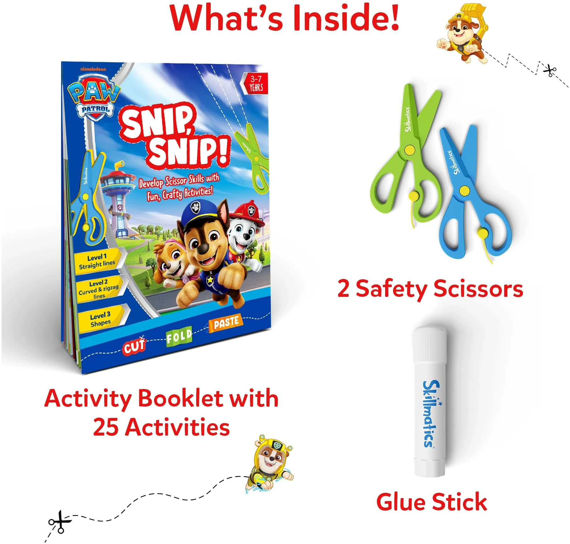 Scissor Skills Craft Kit Paw Patrol Snip Snip Activity Set