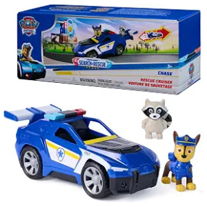 Rescue Cruiser Paw Patrol Chase with Raccoon Figure