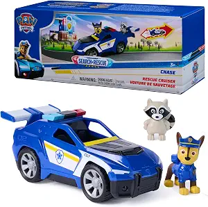 Rescue Cruiser Paw Patrol Chase with Raccoon Figure