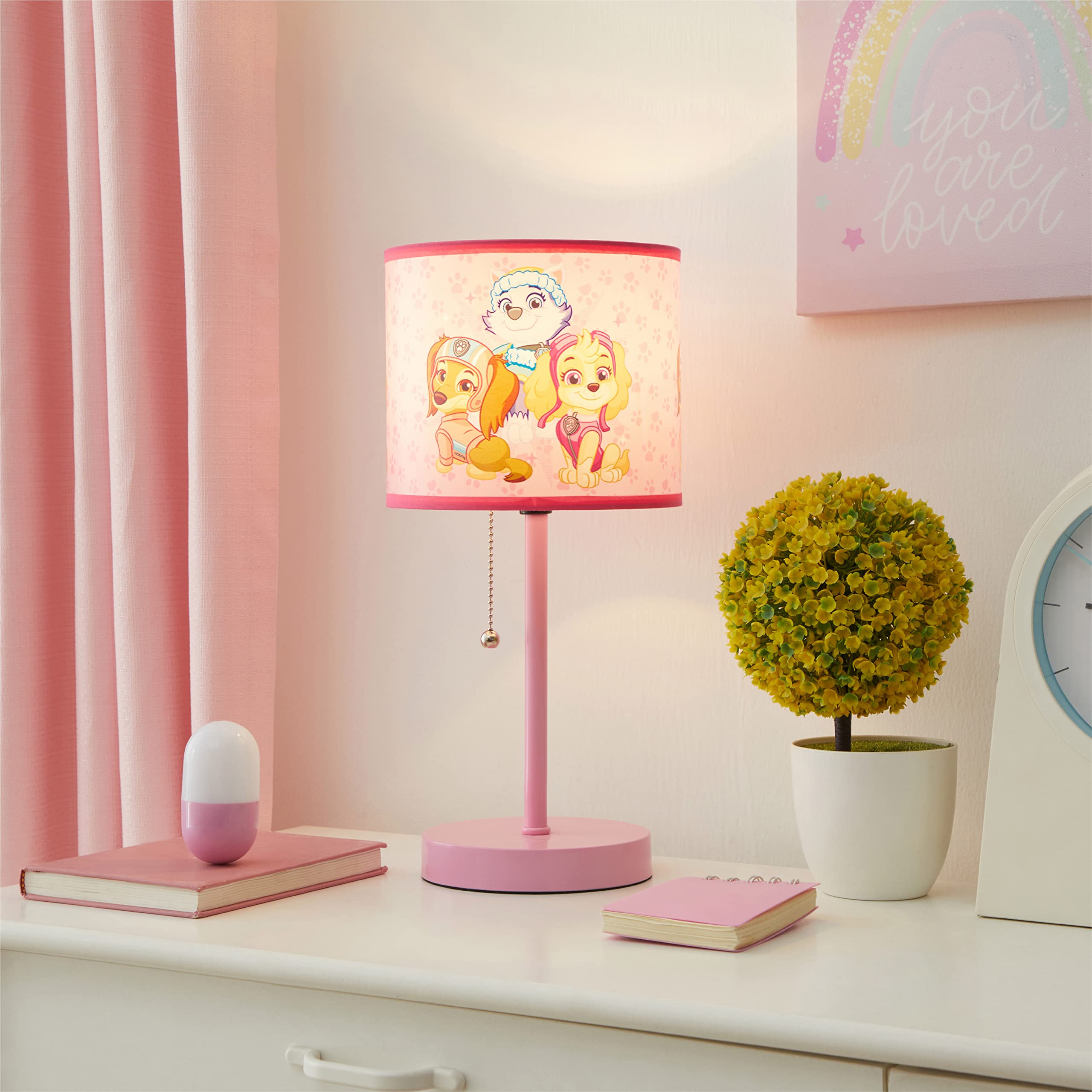 Table Lamp Paw Patrol Everest, Liberty & Skye Stick Design