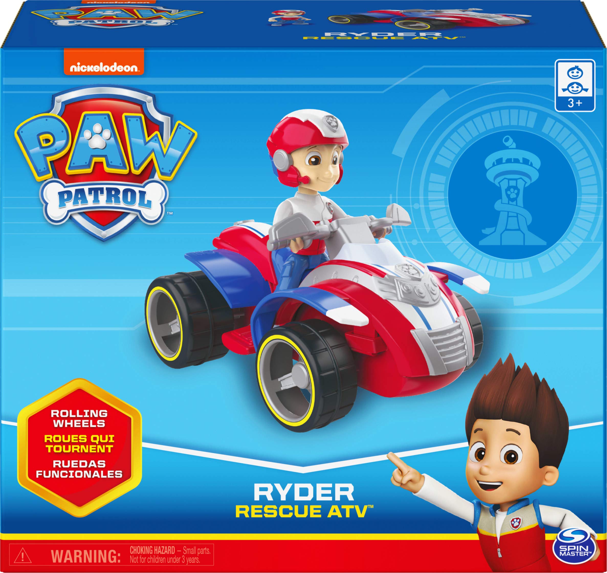 Ryder's Rescue ATV Paw Patrol Vehicle with Ryder Figure