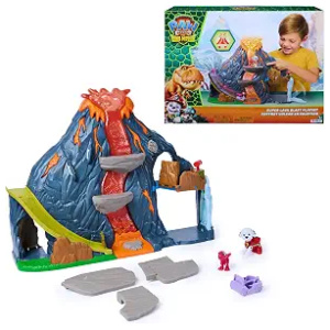 Volcano Playset Paw Patrol Dino Movie Marshall & Rhubarb