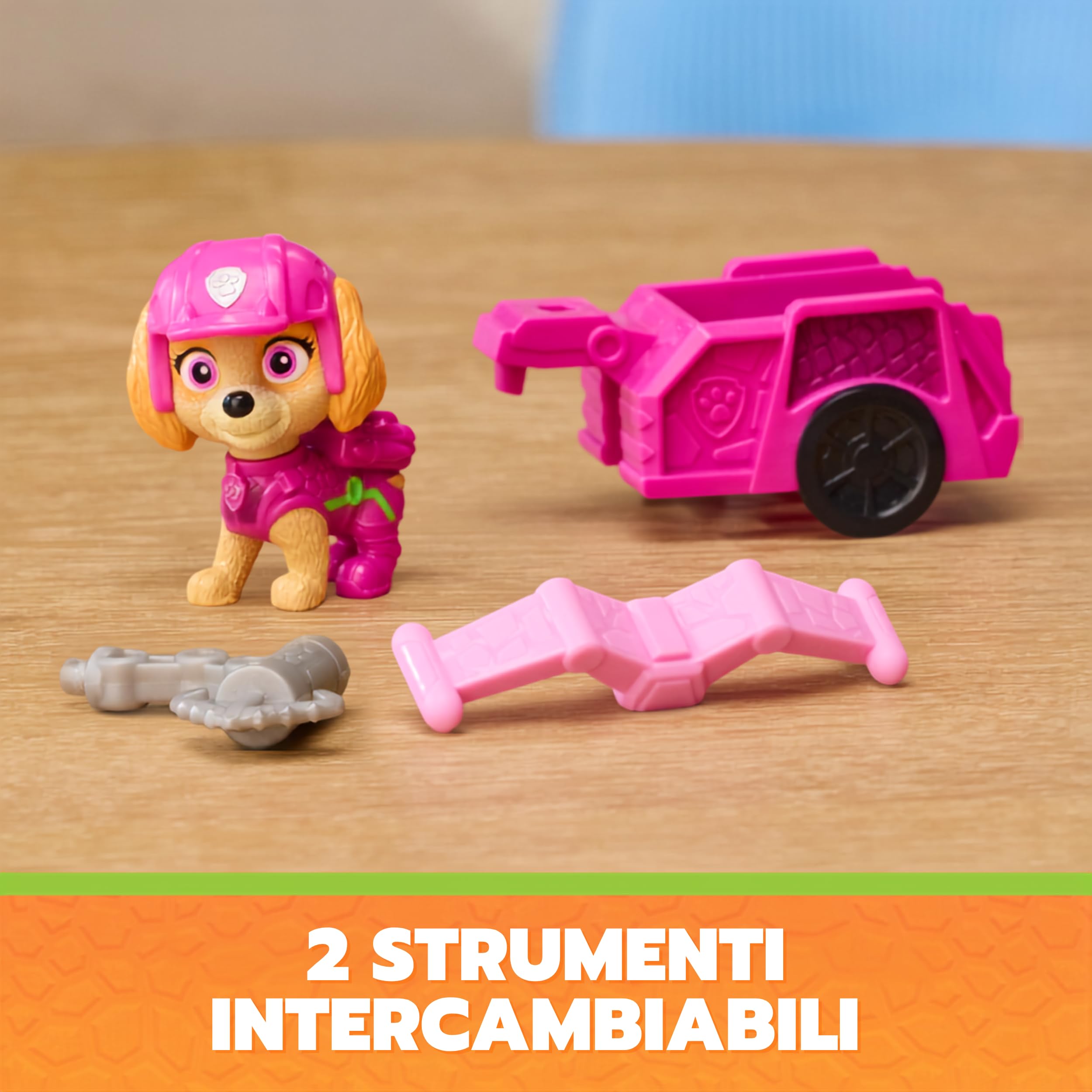 Dino Tool Pack Paw Patrol Skye Figure with Pendant