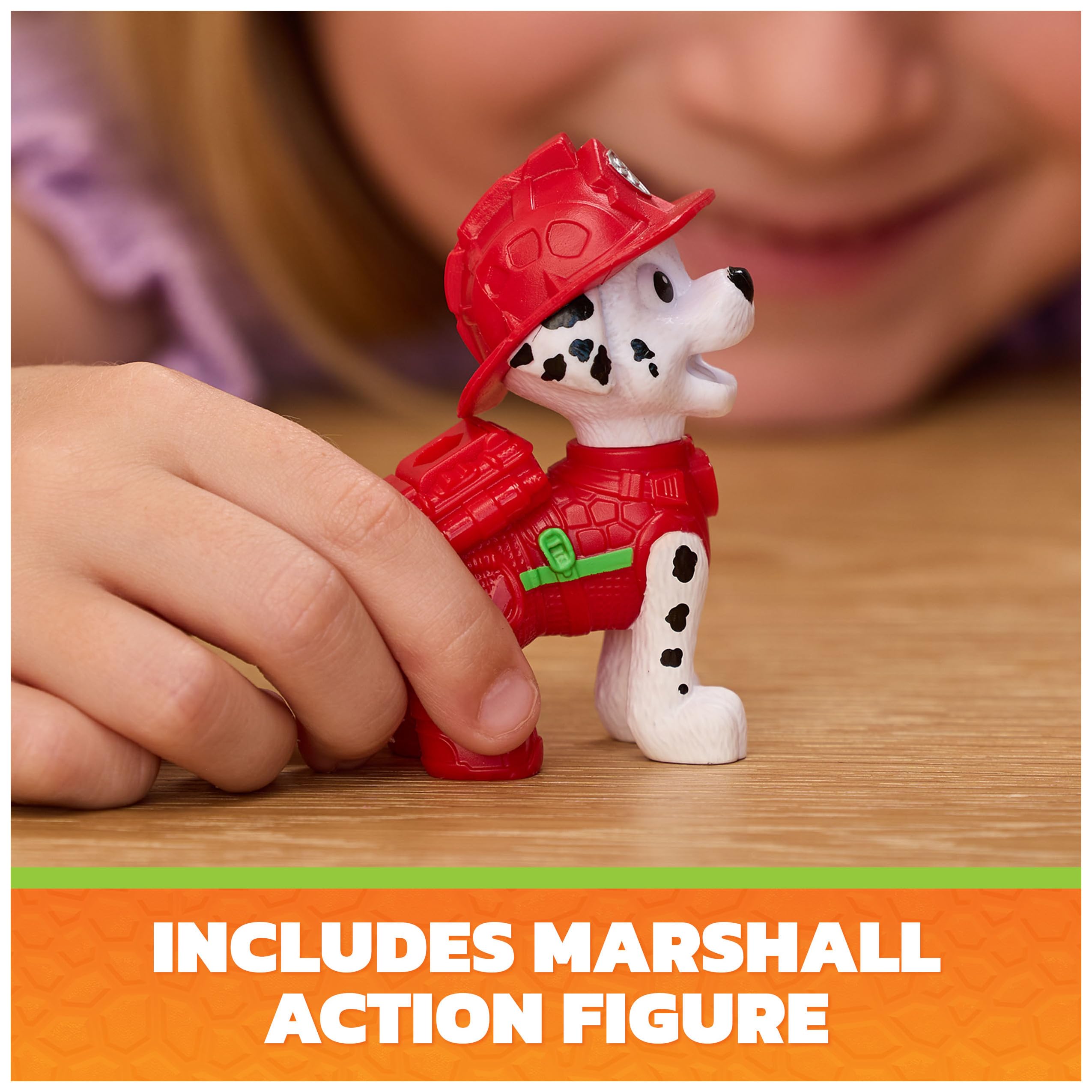 Action Figure Set Paw Patrol Dino Movie Marshall and Rhubarb