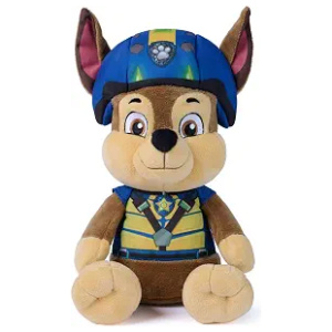 Plush Toy Paw Patrol Chase Dino Movie 9-Inch