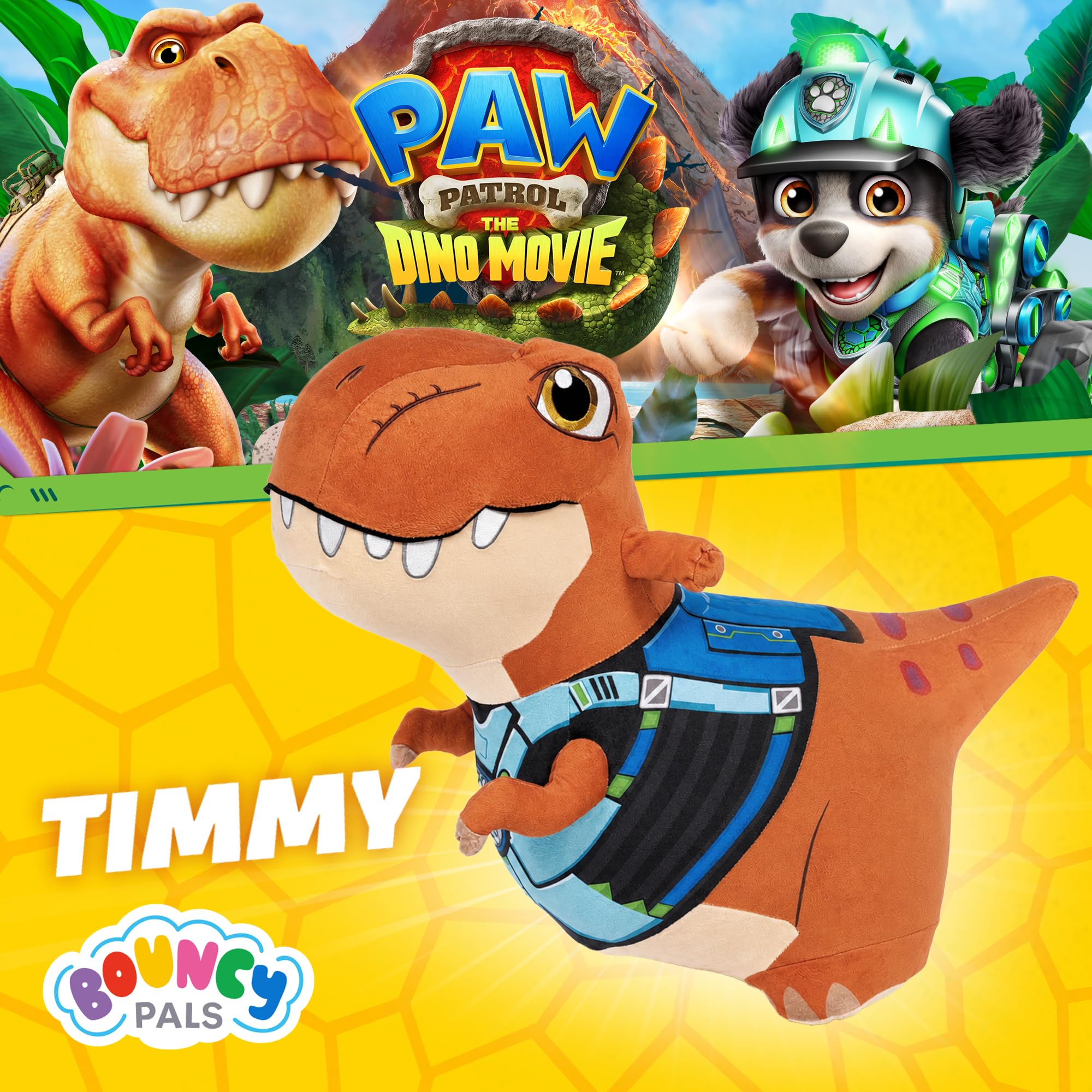 Bouncy Hopper Toy Paw Patrol Dino Movie Timmy Dinosaur