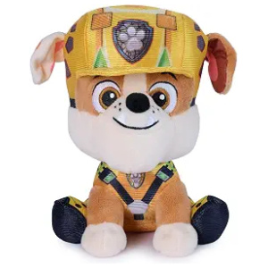 Rubble Plush Paw Patrol Dino Movie 6-Inch Soft Toy