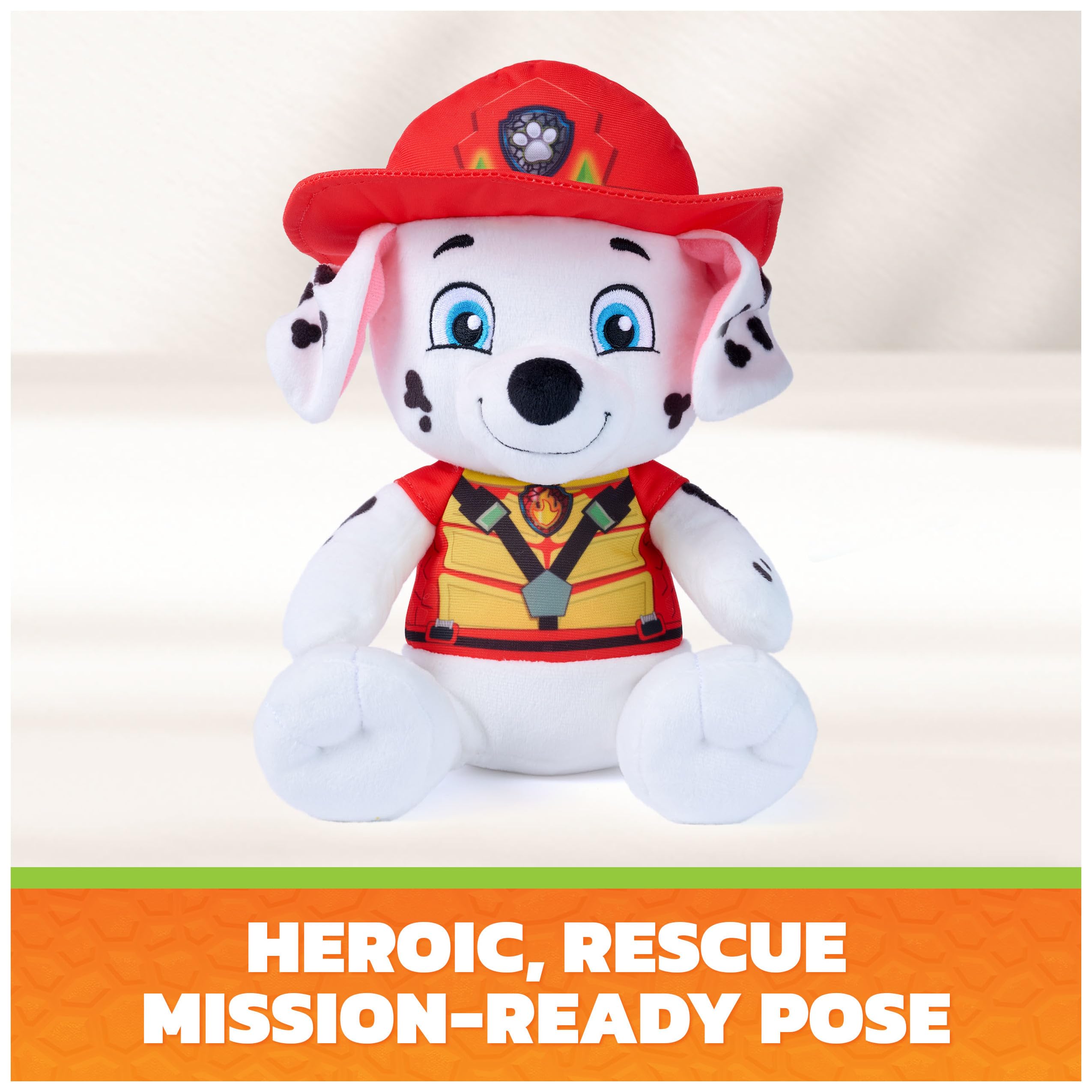 Marshall Plush Paw Patrol Dino Movie 9-Inch Soft Toy