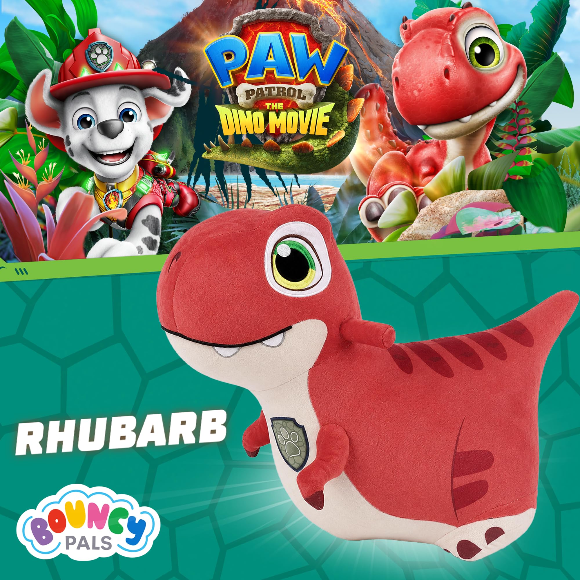 Dinosaur Hopper Toy Paw Patrol Dino Movie Rhubarb