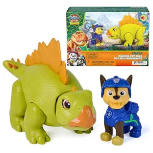 Chase Action Figure Paw Patrol Dino Movie Stegosaurus