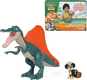 Dino Playset Paw Patrol Dino Movie Rise and Roll with Rex