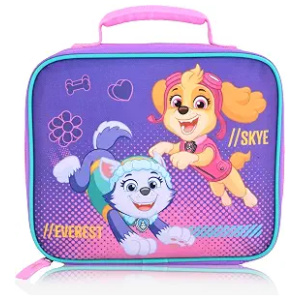 Insulated Lunch Box Paw Patrol Skye and Everest Purple