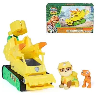 Toy Truck Paw Patrol Rubble Dino Rescue Bulldozer