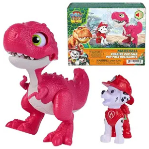 Action Figure Set Paw Patrol Dino Movie Marshall and Rhubarb