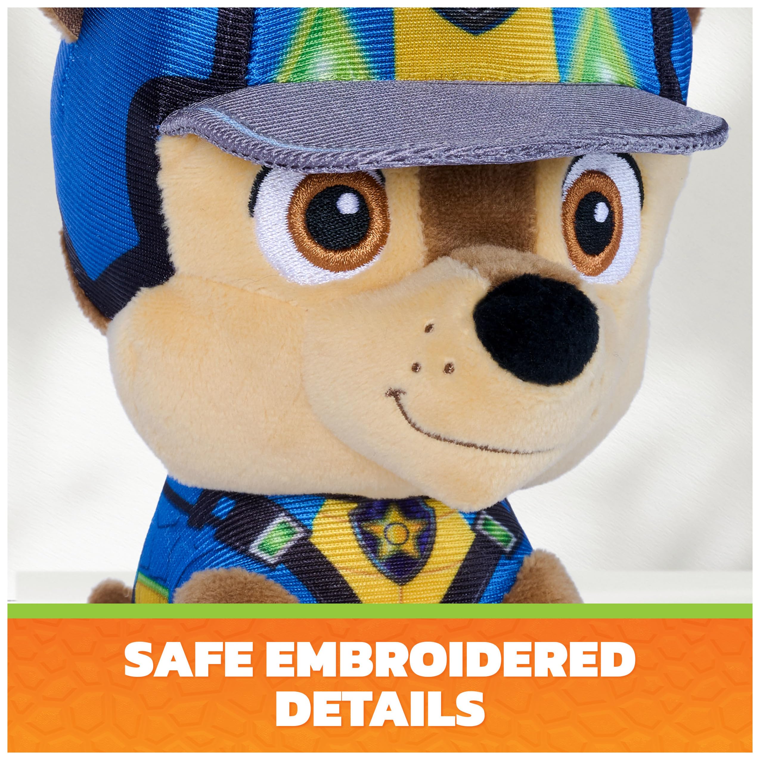 Plush Toy Paw Patrol Chase Dino Movie 6-Inch