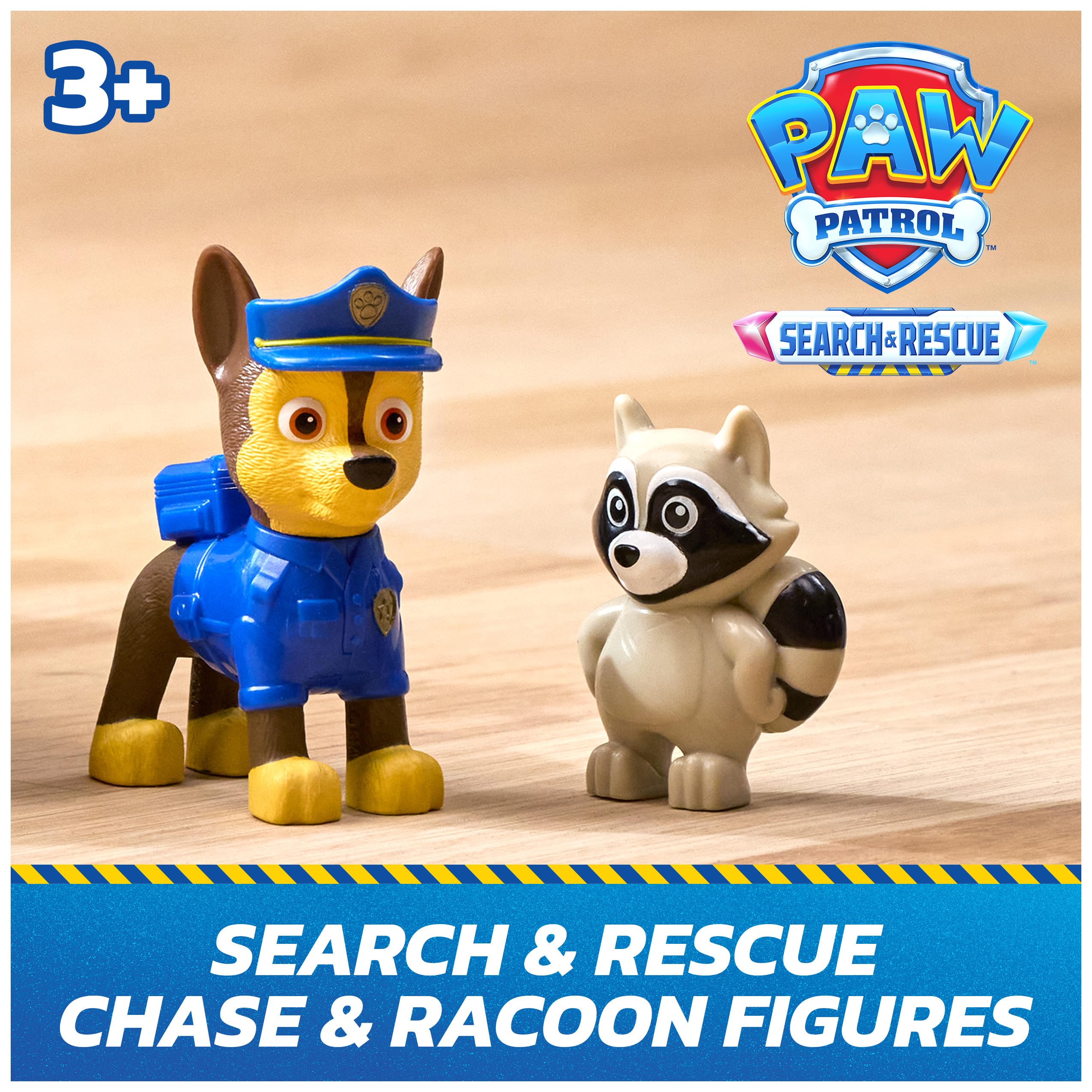 Rescue Cruiser Paw Patrol Chase with Raccoon Figure