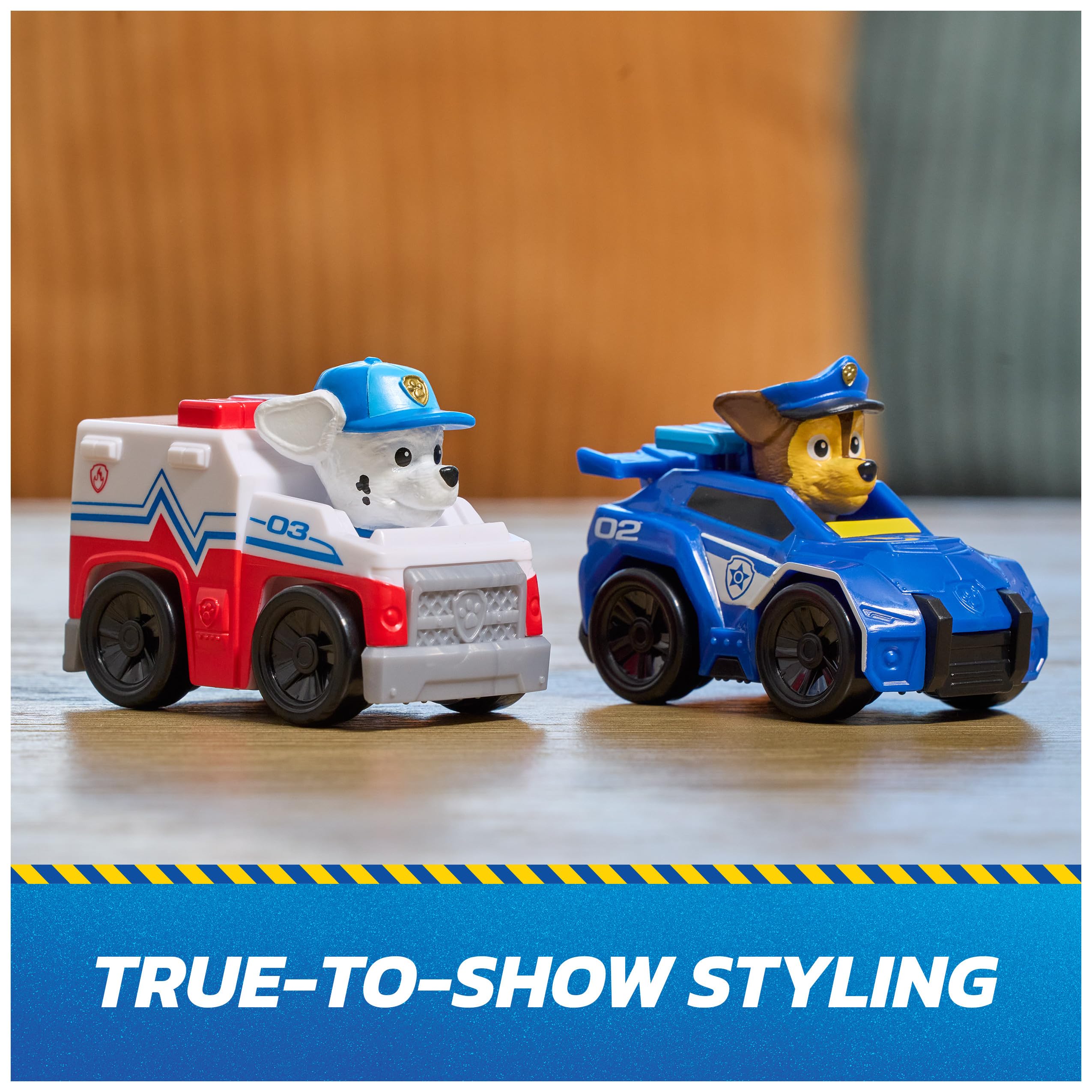 Pup Squad Racers Paw Patrol 6-Pack Mini Vehicles