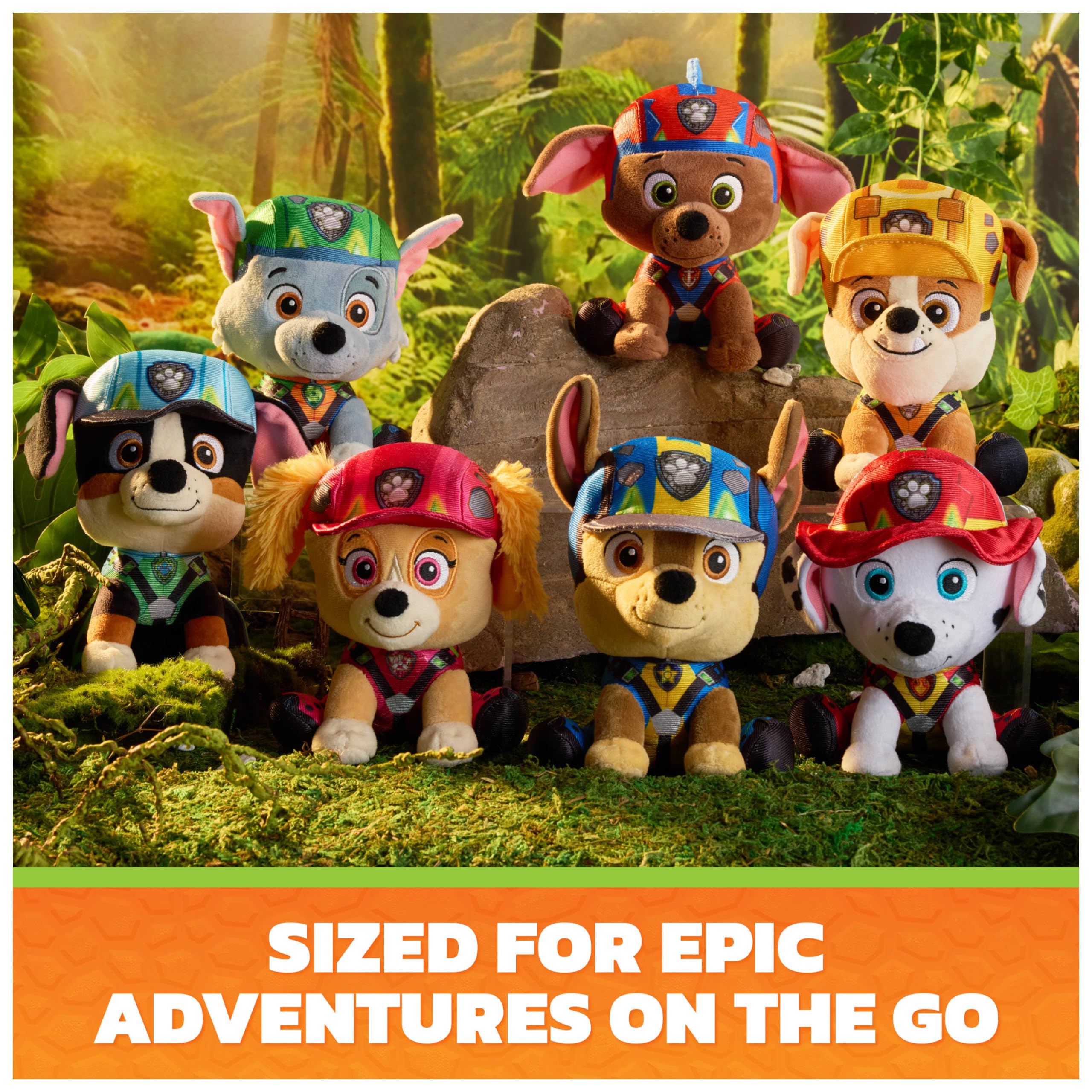 Plush Toy Paw Patrol Chase Dino Movie 6-Inch