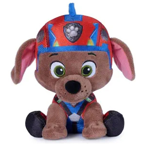 Zuma Plush Paw Patrol Dino Movie 6-Inch Soft Toy