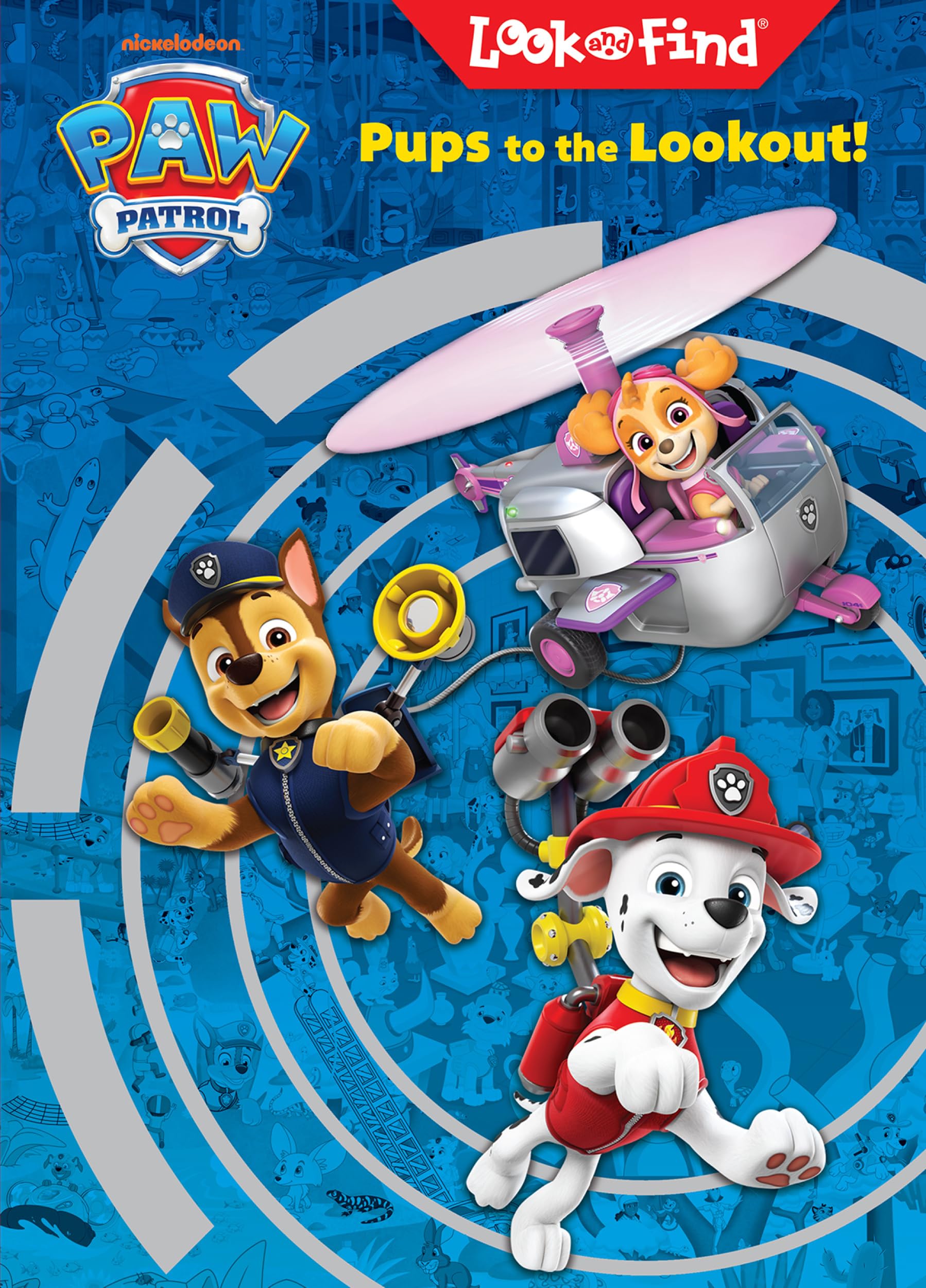 Look and Find Activity Book Paw Patrol Pups to the Lookout
