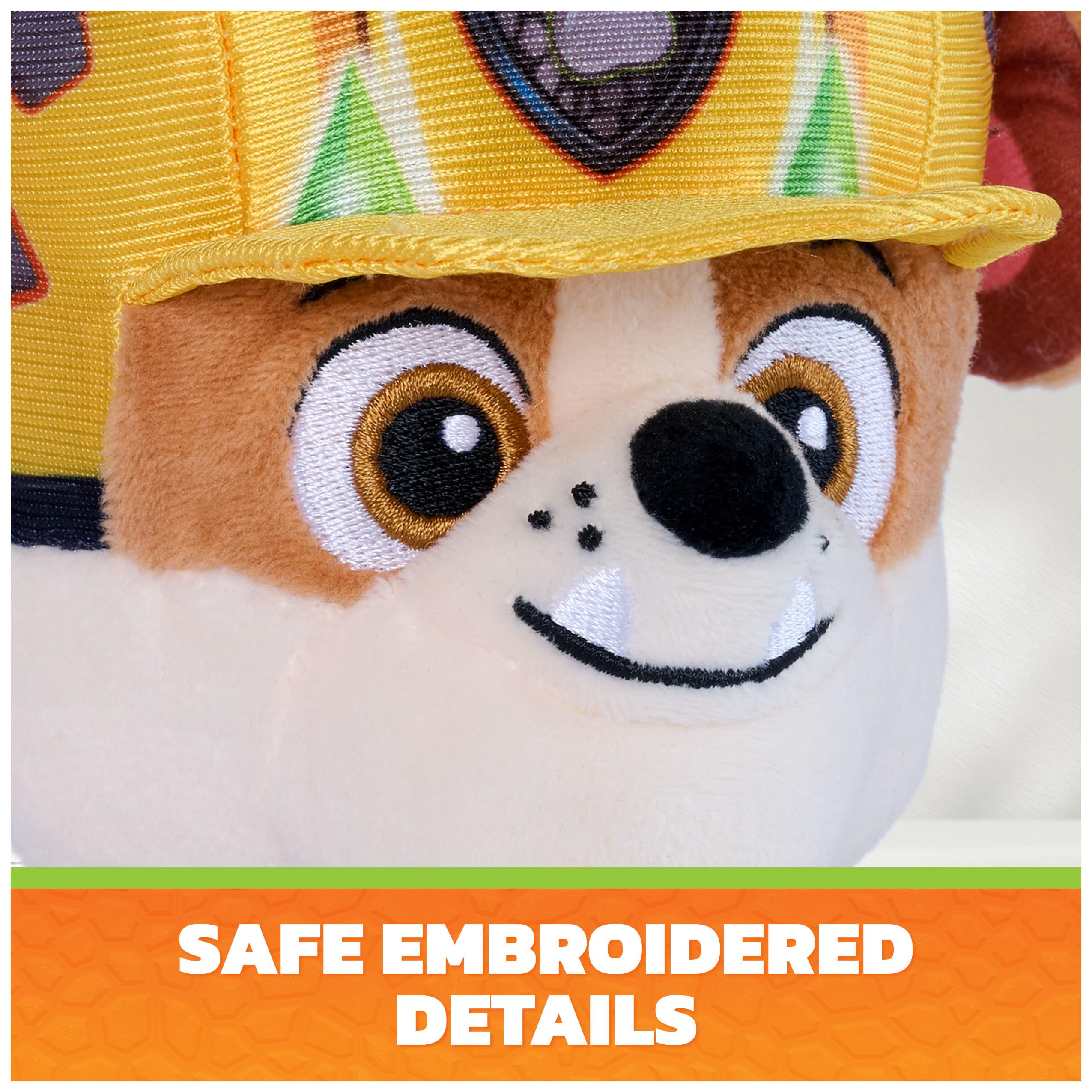 Rubble Plush Paw Patrol Dino Movie 6-Inch Soft Toy