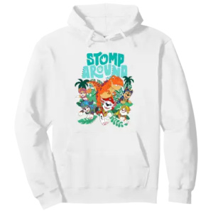 Pullover Hoodie Paw Patrol Dino Movie Stomp Around Dino Pups