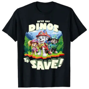 Kids T-Shirt Paw Patrol The Dino Movie We’ve Got Dino’s to Save