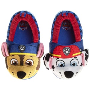 Plush House Slippers Paw Patrol The Movie Marshall Chase Blue